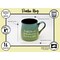 Dexsa Coffee Tea Soup Ceramic Mug | He alone is my rock and my salvation, my fortress where I will not be shaken Psalm 62:6 | 16 ounce Designer Mug with Inspiring Sentiment | Elegant Pottery Look